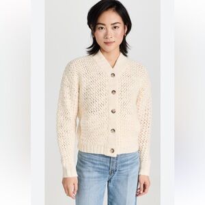 Madewell chunky bomber cardigan size medium